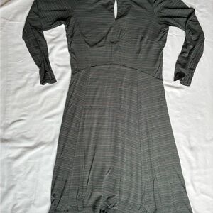 Nau Charcoal Long Sleeve Dress